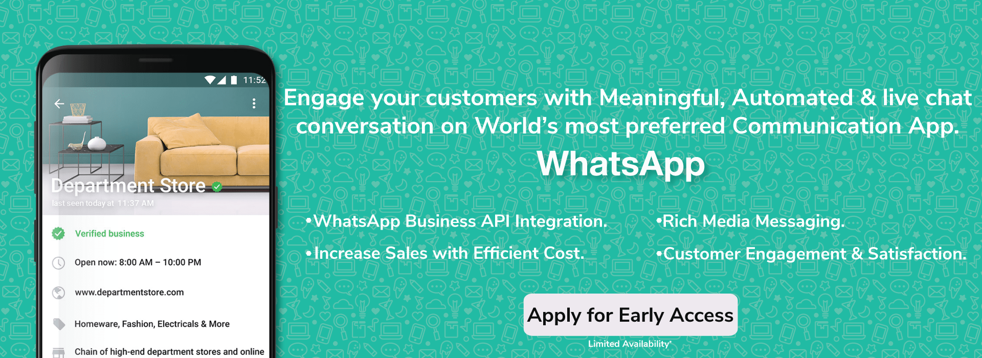 Whatsapp Marketing Services banner
